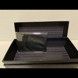 Prada box and cleaning cloth
